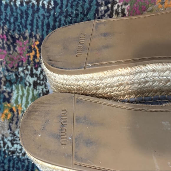 Miu Miu Light Blue Suede Sneakers - Picture 5 of 5